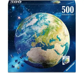 Ravensburger Rundes Puzzle Planet Erde / 500 Teile