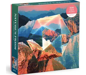 Galison Quadratisches Puzzle Naturprisma / 500 Teile / 51 × 51 cm