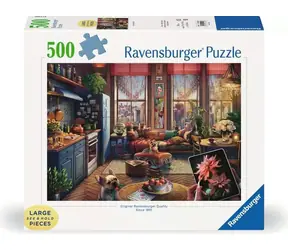 Ravensburger Puzzle Apartment im Boho-Stil XXL / 500 Teile / große Teile