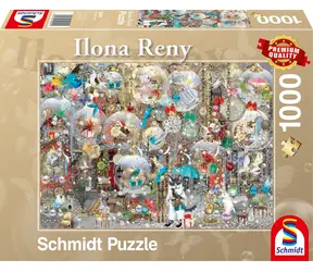 Schmidt Puzzle Dekorieren mit Träumen / 1000 Teile / ab 12 Jahren