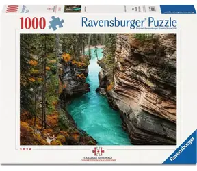 Ravensburger Puzzle Kanadische Meisterschaften: Athabasca Falls / 1000 Teile / 70 x 50 cm