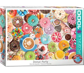 EUROGRAPHICS Puzzle Donut Celebration / 1000 Teile / 68 x 48 cm