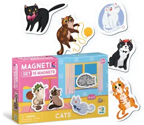 DODO Magnetset Katzen / 15-teilig / ab 3 Jahren