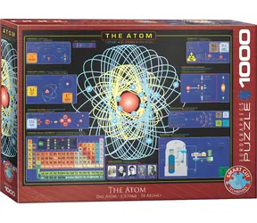 EUROGRAPHICS Puzzle Atom / 1000 Teile / 67,63 x 48,89 cm