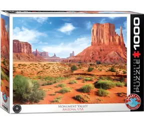 EUROGRAPHICS Puzzle Monument Valley / 1000 Teile / 68 × 48 cm