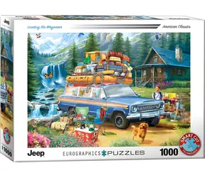 EUROGRAPHICS Puzzle Jeep: Eine schwere Ladung / 1000 Teile / 68 x 48 cm