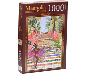 MAGNOLIA Puzzle Brasilien / 1000 Teile / 48 x 68 cm