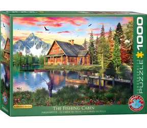 EUROGRAPHICS Puzzle Fischerhütte / 1000 Teile / 68 x 48 cm