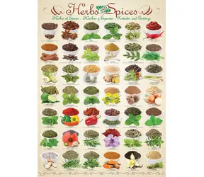 EUROGRAPHICS Puzzle Kräuter und Gewürze / 1000 Teile / 68 x 49 cm