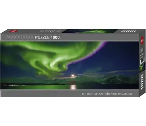 HEYE Panorama-Puzzle Nordlichter / 1000 Teile / 94 x 33 cm