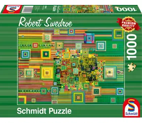 Schmidt Puzzle Grüner USB-Stick / 1000 Teile