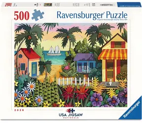Ravensburger Puzzle Tropische Atmosphäre / 500 Teile / USA Jigsaw Nationals 2026