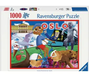 Ravensburger Puzzle Oslo, Norwegen / 1000 Teile / 70 × 50 cm