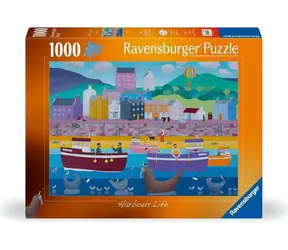 Ravensburger Puzzle Leben im Hafen / 1000 Teile / 70 x 50 cm