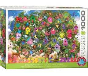 EUROGRAPHICS Puzzle Vogelhäuser / 1000 Teile / 68 x 48 cm