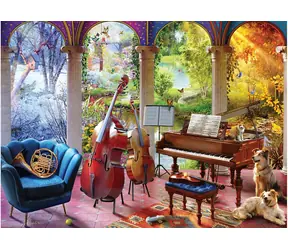 EUROGRAPHICS Puzzle Vier Jahreszeiten / 1000 Teile / 68 x 48 cm