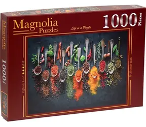 MAGNOLIA Puzzle Kräuter und Gewürze / 1000 Teile / 68 x 48 cm