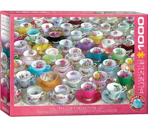 EUROGRAPHICS Puzzle-Kollektion Teetassen / 1000 Teile / 68 x 48 cm
