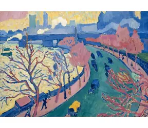 GRAPHICS Puzzle Charing Cross Bridge / 500 Teile / 47,8 × 34,2 cm