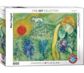 EUROGRAPHICS Puzzle Lovers aus Vence / 1000 Teile / 67,6 × 48,9 cm