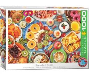 EUROGRAPHICS Puzzle Frühstück / 1000 Teile / 68 × 48 cm