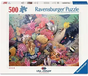 Ravensburger Puzzle Unterwasserwelt / 500 Teile / USA Jigsaw Nationals 2026
