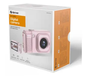 Denver DCA-4818RO pink / Digitalkamera / 5 MP CMOS / Full HD Video / Micro SD