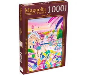 MAGNOLIA Puzzle Park Güell / 1000 Teile / 48 x 68 cm