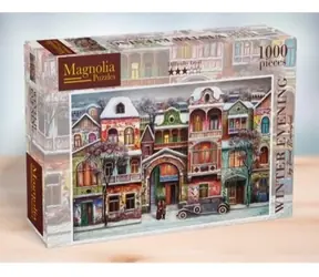 MAGNOLIA Puzzle Winterabend / 1000 Teile / 68 x 48 cm
