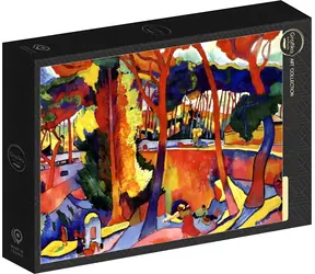 GRAPHICS Puzzle Brücke über den Rio / 500 Teile / 47,8 × 34,2 cm