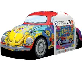 EUROGRAPHICS Puzzle in der Metalldose Volkswagen Käfer / 550 Teile / 48 × 33 cm