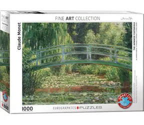 EUROGRAPHICS Puzzle Japanische Brücke / 1000 Teile / 68 x 48 cm