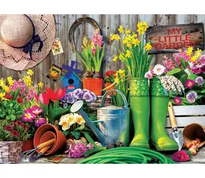 EUROGRAPHICS Puzzle Gartengeräte / 1000 Teile / 67,63 x 48,89 cm
