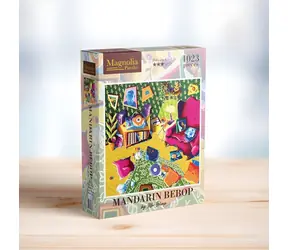 MAGNOLIA Puzzle Mandarin Bebop / 1023 Teile / 60 x 60 cm