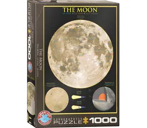 EUROGRAPHICS Puzzle Mond / 1000 Teile / 67,6 × 48,9 cm