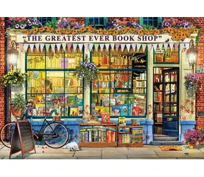 EUROGRAPHICS Puzzle Die beste Buchhandlung der Welt / 1000 Teile / 67,63 x 48,89 cm