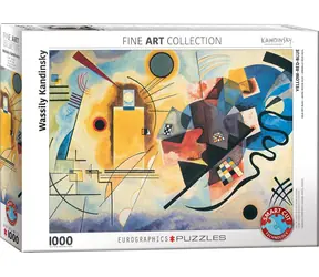 EUROGRAPHICS Puzzle Gelb, Rot, Blau / 1000 Teile / 67,6 × 48,9 cm