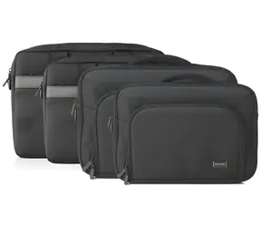 4smarts Target Eco Slim 15-16" schwarz / Laptoptasche / bis zu 16" / Polyester RPET / Schultergurt