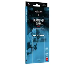 MyScreen Diamond Glass Edge schwarz / Schutzglas / Samsung Galaxy S24 FE / Vollflächig verklebt / 9H
