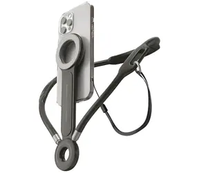 4smarts POV Anthrazit / Magnetische Nackenhalterung / MagSafe / N52-Magnet / UltiMag-Adapter