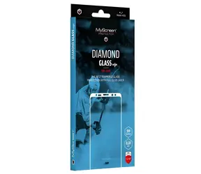 MyScreen Diamond Glass Edge FullGlue iPhone 14 Pro Max schwarz / Schutzglas / Vollflächig verklebt / 9H / Easy Installation