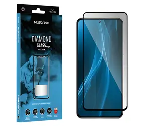 MyScreen Diamond Glass Edge Vollverklebung Samsung Galaxy A15 5G Schwarz / Schutzglas / 9H / Verklebung über das gesamte Display