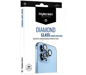 MyScreen Diamond Glass Apple iPhone 14 Pro/ 14 Pro Max lila / Kameraschutzglas / 9H / Installationsset