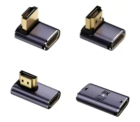4smarts HDMI-Adapter-Set, 4-teilig, grau / Adapter / HDMI 2.1 / 8K / 10 Gbit/s