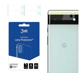 3MK -Linsenschutz für Google Pixel 6 5G / Kameraschutzglas / 4 Stück / 0,16 mm