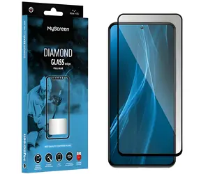 MyScreen Diamond Glass Edge Vollverklebung Oppo A79 5G schwarz / Schutzglas / Verklebung über das gesamte Display / 9H