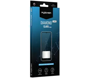 MyScreen Diamond Glass Edge Lite Samsung Galaxy A03 Schwarz / Displayschutzfolie / Gehärtetes Glas 9H / Vollflächig verklebt