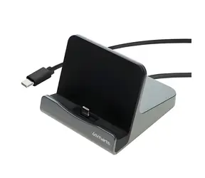 4smarts VoltDock Gunmetal / Tablet-Dockingstation / USB-C / 60 W / Power Delivery