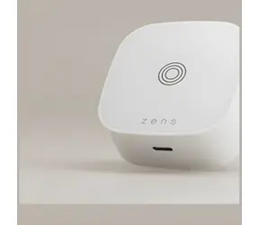 ZENS Magnetisches Ladegerät 15W Weiß / Kabelloses Ladegerät / Qi2 / MagSafe / USB-C 18W