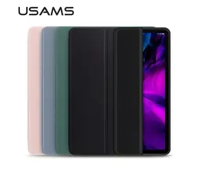 USAMS Winto US-BH654 SMART Cover schwarz / Hülle / Apple iPad Air 10,9" (2020) / Ständer